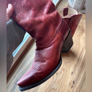 Freebird Red Heeled Western Boots